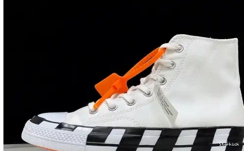 Black O-W White 2.0 Converse 163892C X 0531